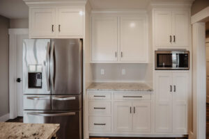 Kitchen cabinets in new custom home located in western Ohio