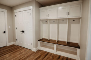 Entryway Kitchen in new custom home located in western Ohio
